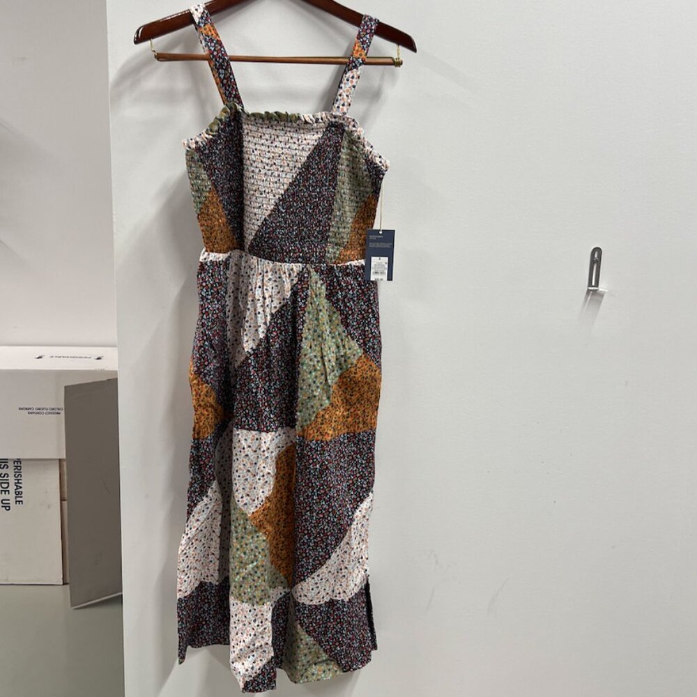 Universal Thread Floral Patchwork Midi Dress Size S